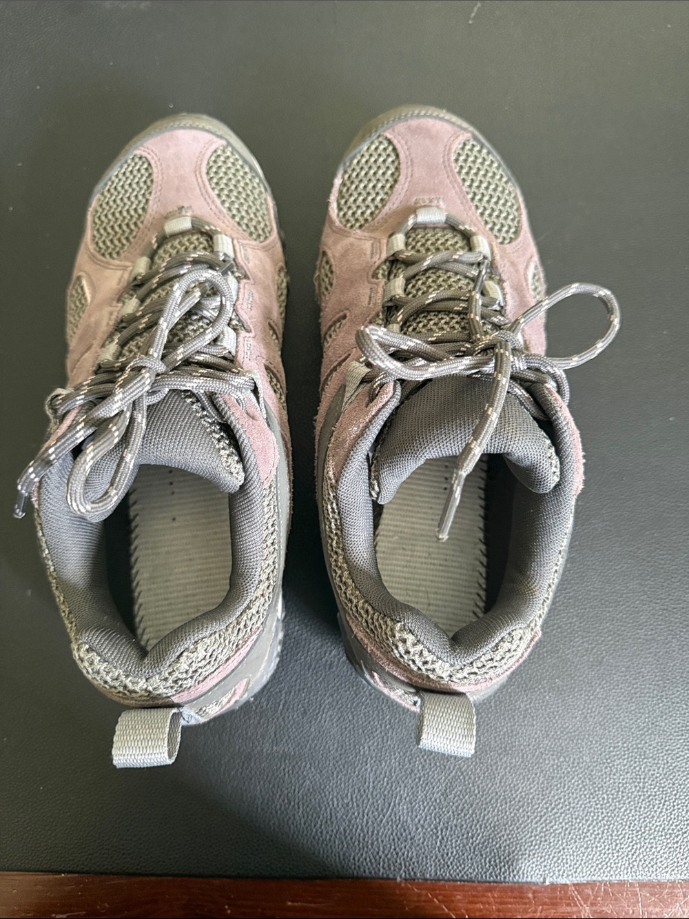 Women’s/Teens Purple and Gray Athletic hiking shoes size US 9.5